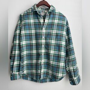 J Crew long sleeve button down shirt size M